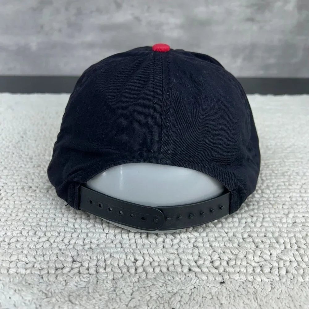 Vintage Chicago Bulls Snapback Hat OSFA Two Tone‎ Embroidered Cap NBA Basketball